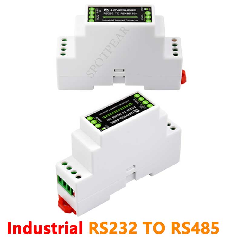 Industrial RS232 To RS485 Converter  For 600W Lightningproof  and Anti-Surge