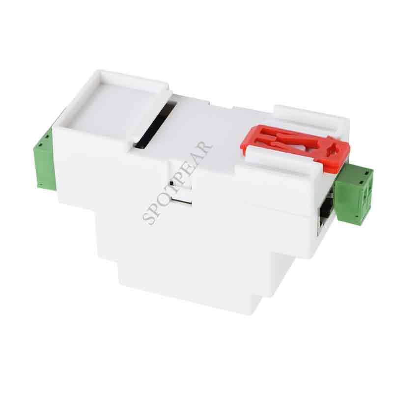 Industrial serial server RS485 to RJ45 Ethernet TCP/IP to serial rail mount support with POE