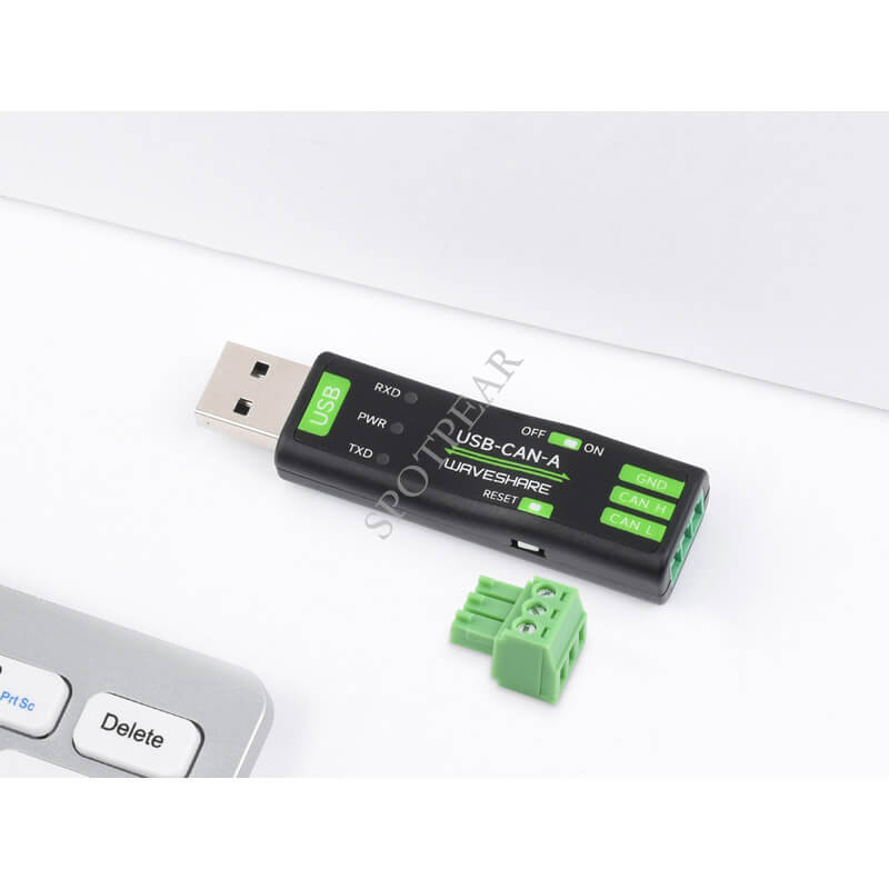 Raspberry Pi USB to CAN adapter analyzer Multiple work mode for Windows PC / Jetson Nano