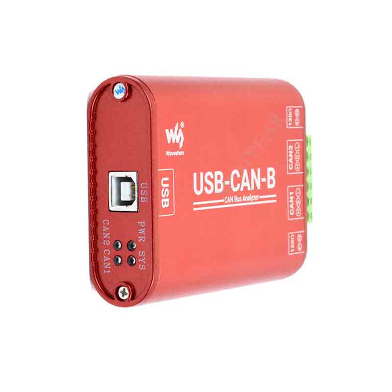 Industrial Isolation USB to CAN Adapter Dual-Channel CAN Analyzer USB-CAN-B