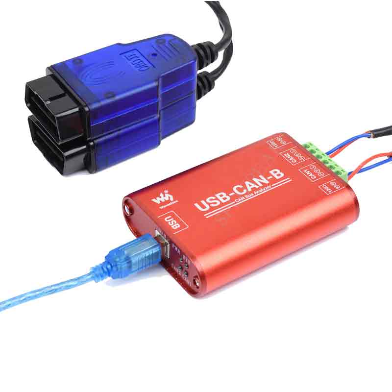 Industrial Isolation USB to CAN Adapter Dual-Channel CAN Analyzer USB-CAN-B