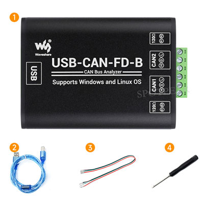 Industrial CAN/CAN FD Bus Data Logic Analyzer USB To CAN FD Adapter CAN/CAN FD Bus Communication