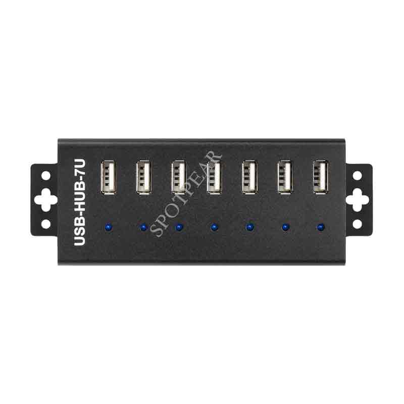 USB HUB Industrial Grade Extending 7x USB 2.0 Ports multi interface hub expansion with ESD protect