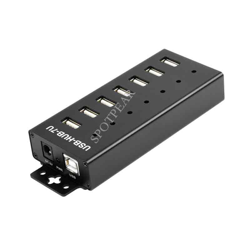 USB HUB Industrial Grade Extending 7x USB 2.0 Ports multi interface hub expansion with ESD protect