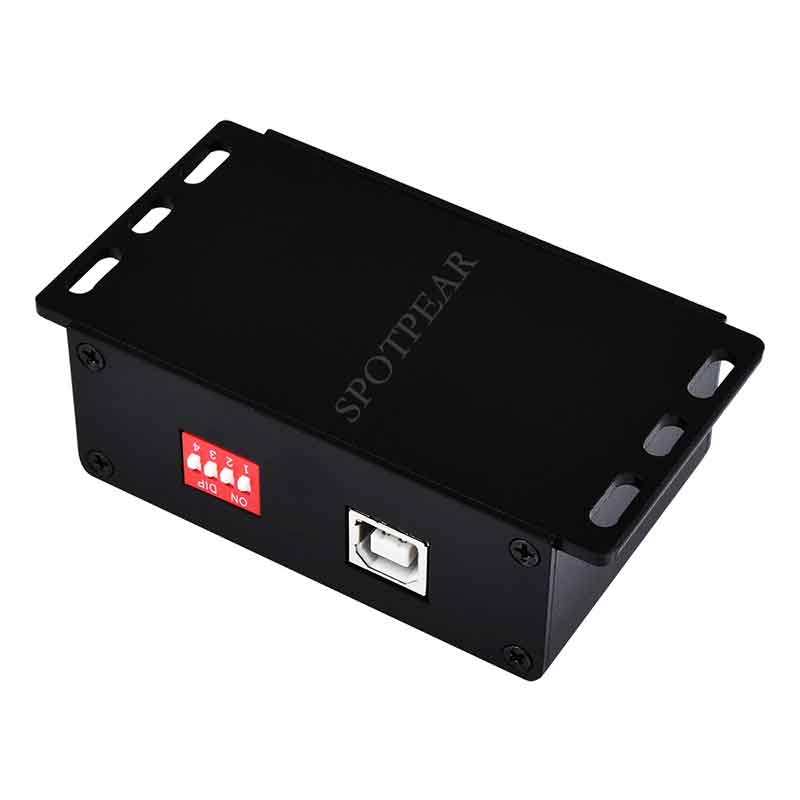 Industrial USB TO 4Ch RS485 Converter Multi Protection Circuits Multi Systems Support 