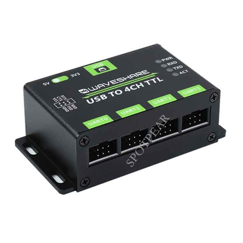 Industrial Grade UART communication module USB TO 4CH TTL