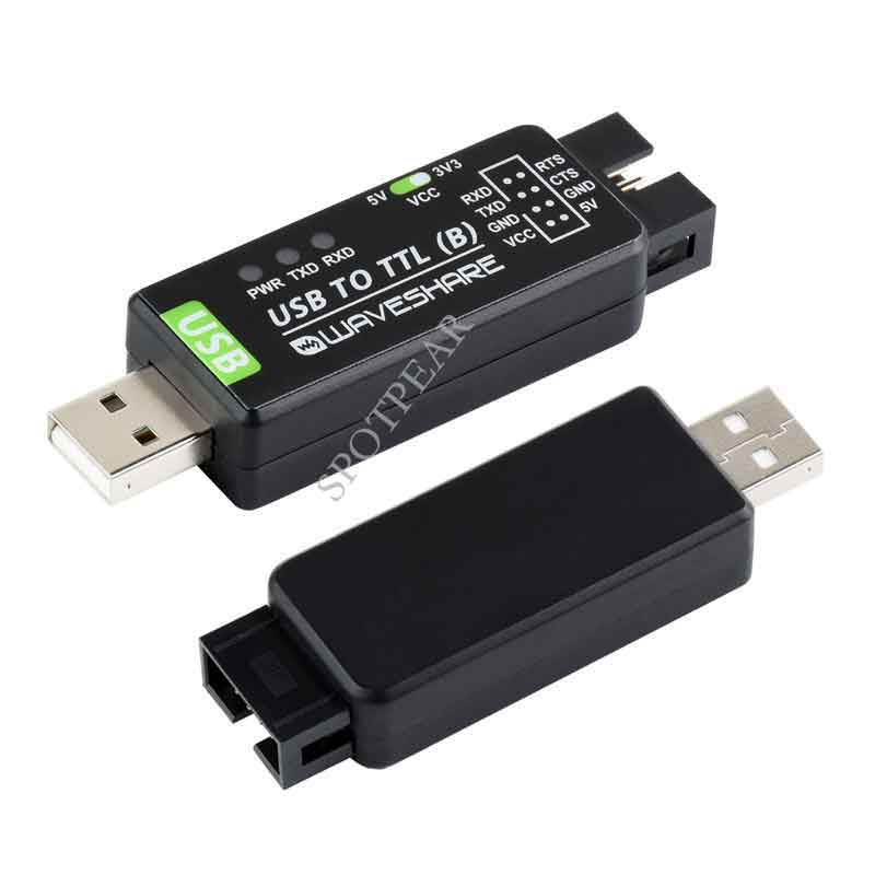 Industrial USB TO TTL Converter, Original CH343G, Multi Protection & Systems Support