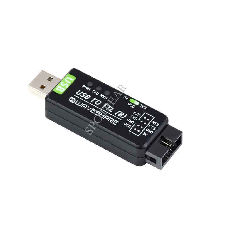 Industrial USB TO TTL Converter, Original CH343G, Multi Protection & Systems Support