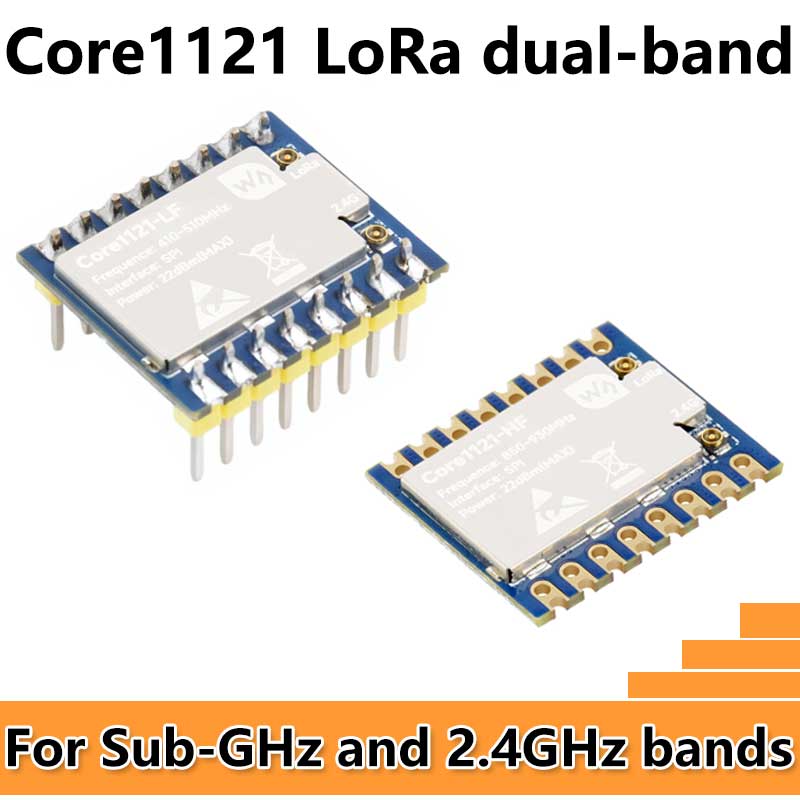 Core1121 LoRa LR1121 HF LF SPI For Sub-GHz and 2.4GHz