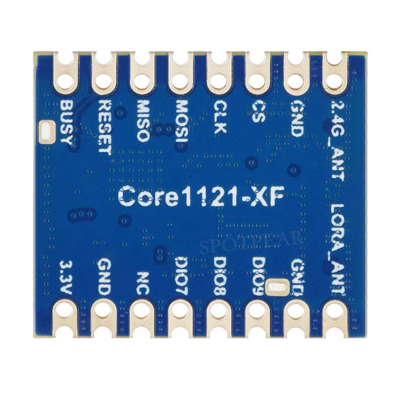 Core1121 LoRa LR1121 HF LF SPI For Sub-GHz and 2.4GHz