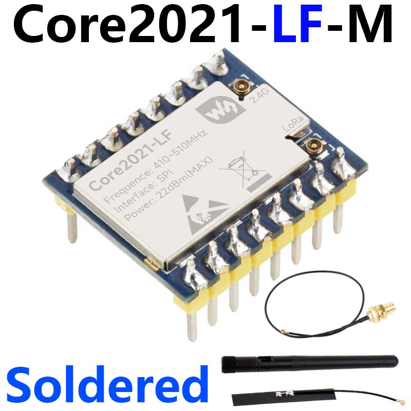 Core2021 LoRa LR2021 HF LF SPI LoRaWAN For Sub-GHz and 2.4GHz