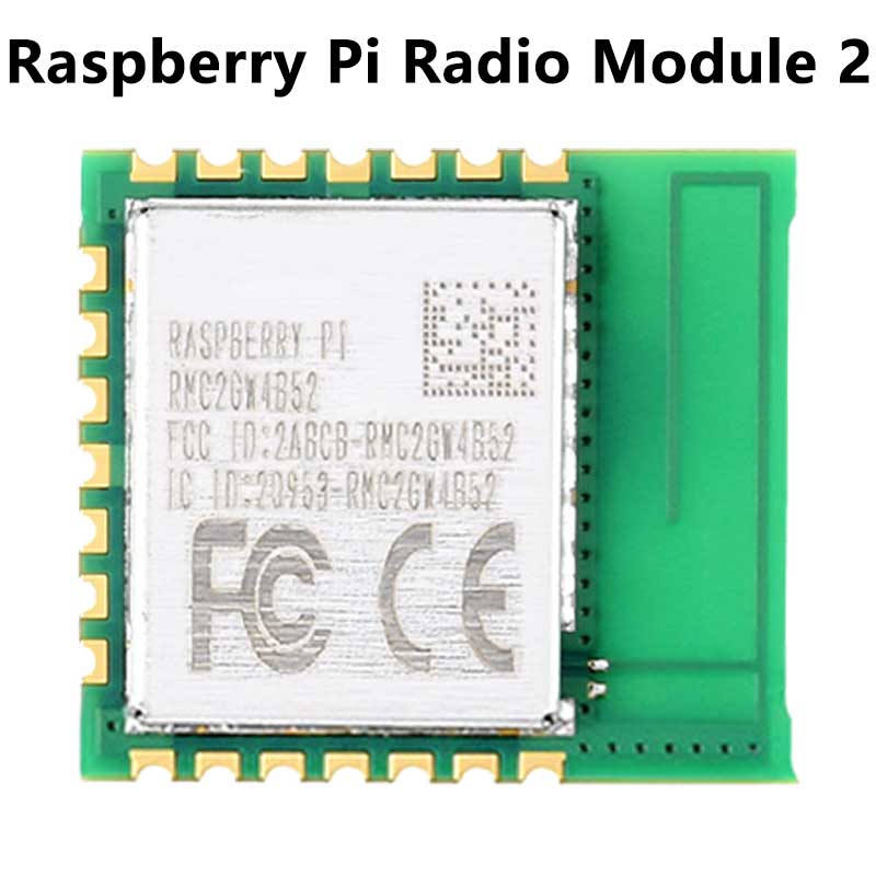 Raspberry Pi Radio Module 2 original wireless module 2.4GHz WiFi4 Bluetooth 5.2