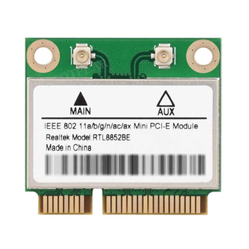 RTL8852BE wireless network card Gigabit dual-band WiFi6 wireless module Standard Bluetooth 5.2