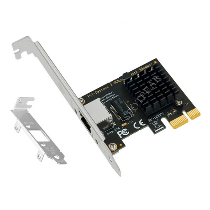 PCI e TO 2.5G/Gigabit RJ45 Port Network Card High Speed PCIe to RJ45 Computer Ethernet Adapter