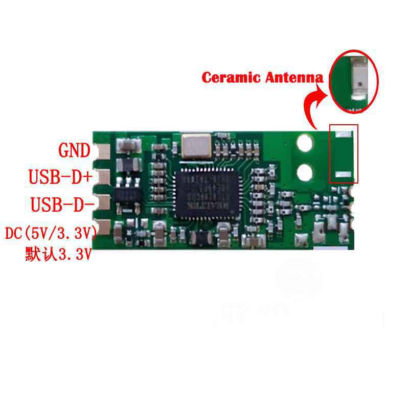 USB WiFi module RTL8188CUS wireless network card module W2 Onboard ceramic antenna