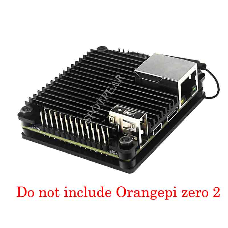 Orange Pi Zero 2 development board Case cooling protective case Aluminum alloy with Silicone Grease