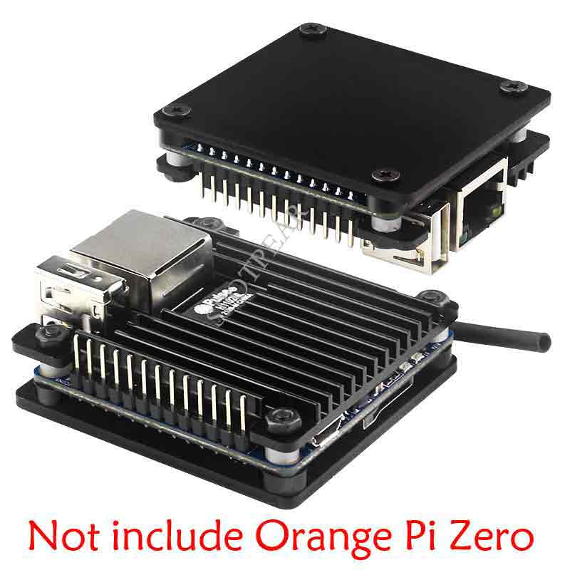 Orange Pi Zero development board Aluminum alloy Case cooling protective case with Silicone Grease
