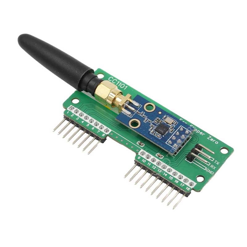 For Flipper Zero CC1101 SubGhz 433Mhz Development Board GPIO CC1101 Mouse Module For Flipper Zero Modification