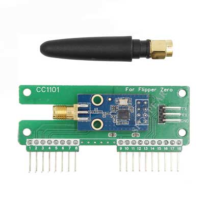 For Flipper Zero CC1101 SubGhz 433Mhz Development Board GPIO CC1101 Mouse Module For Flipper Zero Modification