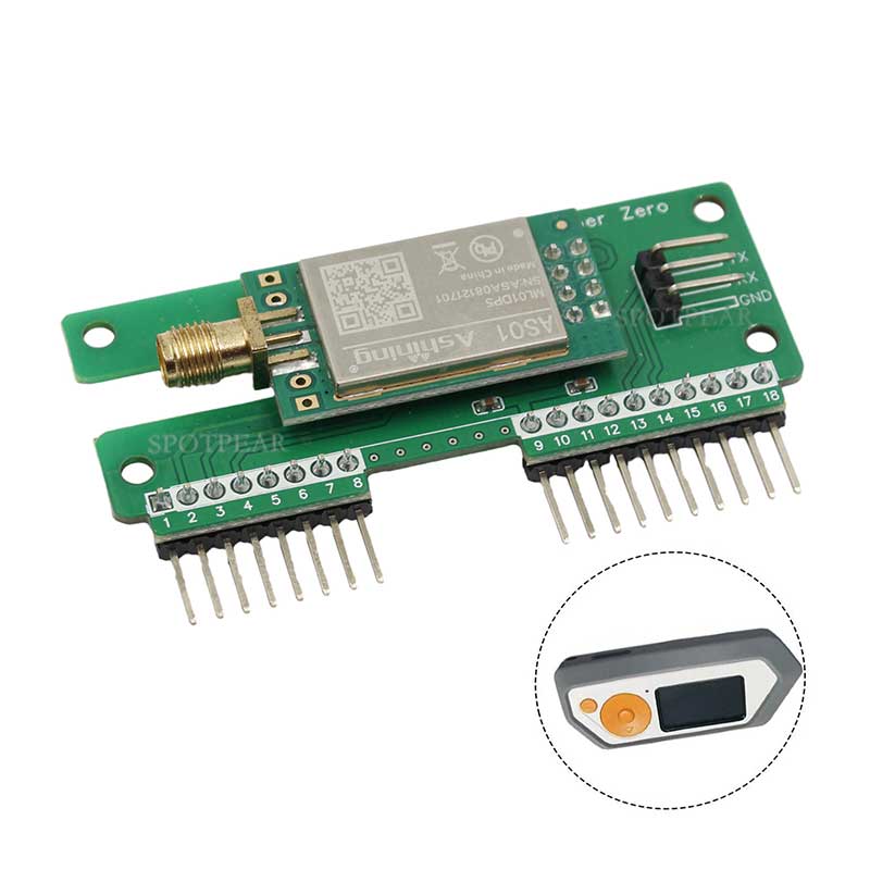 For Flipper Zero NRF24 Improved Version Module Development Board GPIO Modification Module for Sniffer and Mouse Jacker