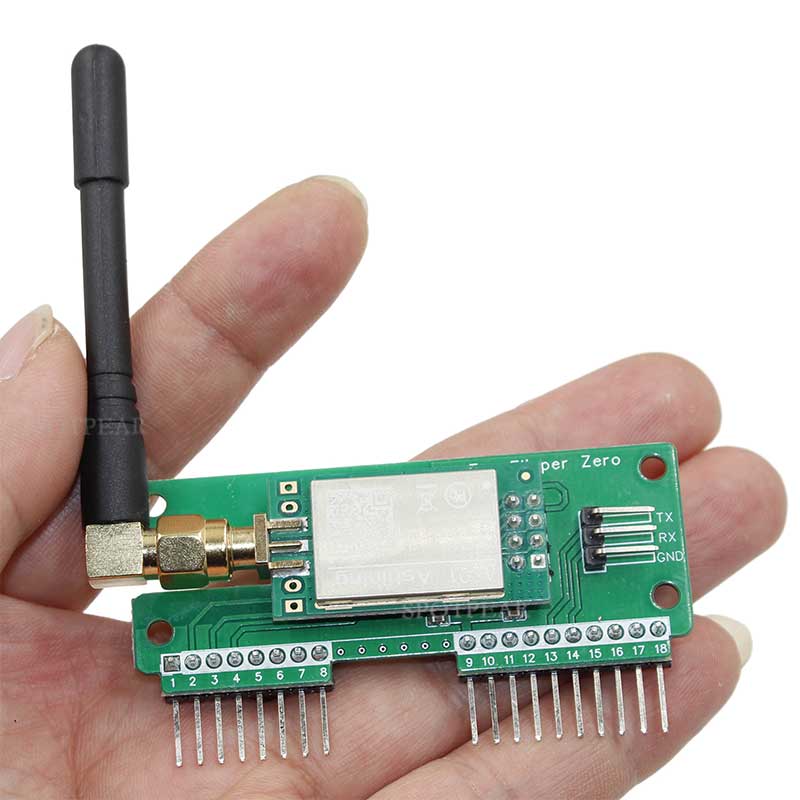 For Flipper Zero NRF24 Improved Version Module Development Board GPIO Modification Module for Sniffer and Mouse Jacker