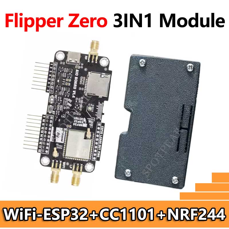 For Flipper Zero Modification Module 3IN1 NRF24+ESP32+CC1101 Development Board Multi-function WIFI Sniffer Air Mousejacker