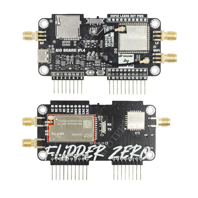 For Flipper Zero Modification Module 3IN1 NRF24+ESP32+CC1101 Development Board Multi-function WIFI Sniffer Air Mousejacker