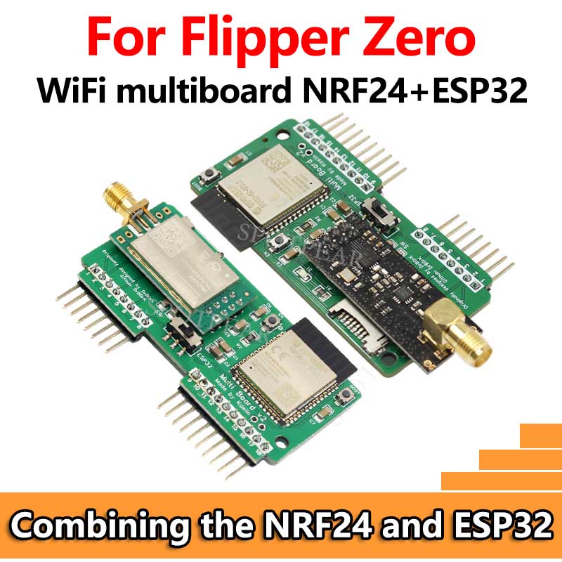 For Flipper Zero WiFi multiboard NRF24+ESP32 Development Board