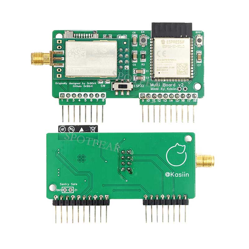 For Flipper Zero WiFi multiboard NRF24+ESP32 Development Board