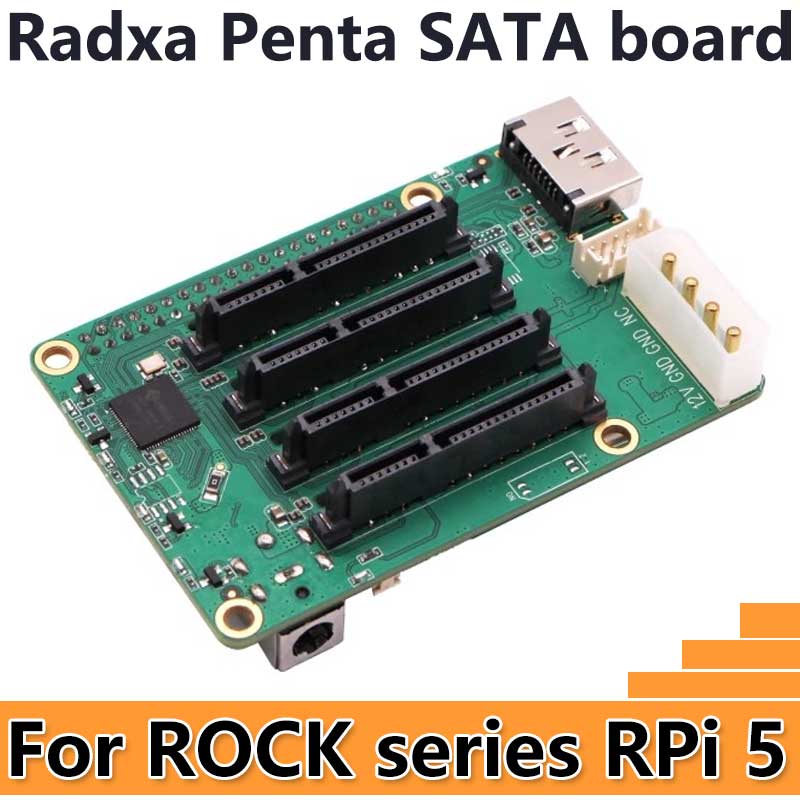 Radxa Penta SATA HAT For Raspberry Pi 5 Pi5