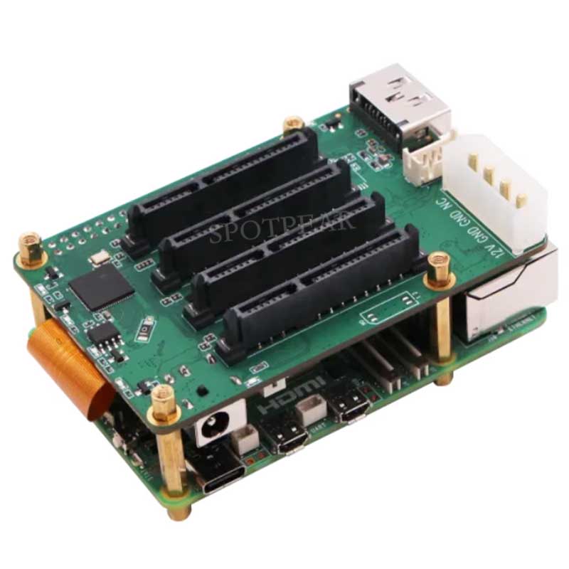 Radxa Penta SATA HAT For Raspberry Pi 5 Pi5
