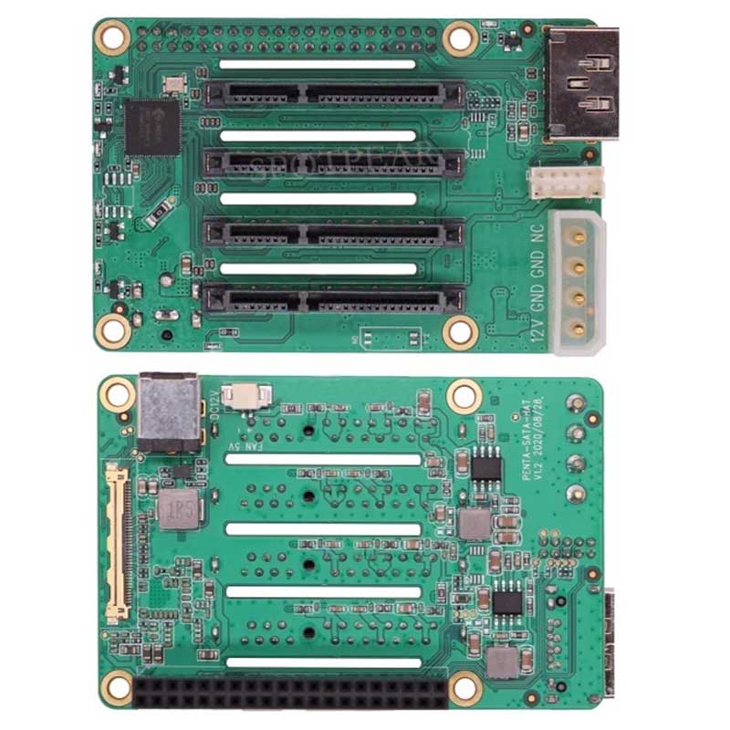 Radxa Penta SATA HAT For Raspberry Pi 5 Pi5
