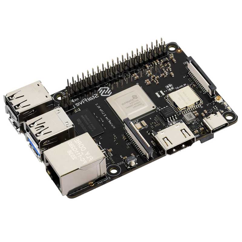 VisionFive2 Lite 4GB/8GB  RISC V Single Board Computer JH7110S Processor with Integrated 3D GPU WIFI