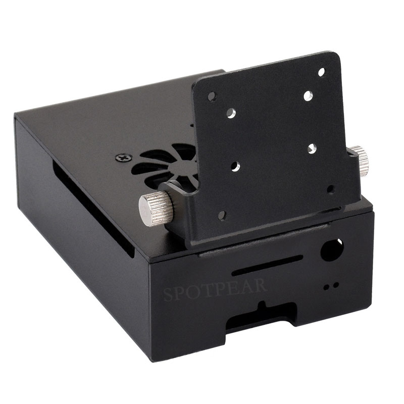  Case For VisionFive2 Lite Cooling Enclosure Aluminum Alloy Material Cooling Fan With Camera Mount