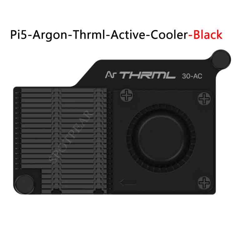 Raspberry Pi 5 Active Cooler Argon Thrml Pi5 30mm Fan Metal Heatsink Radiator