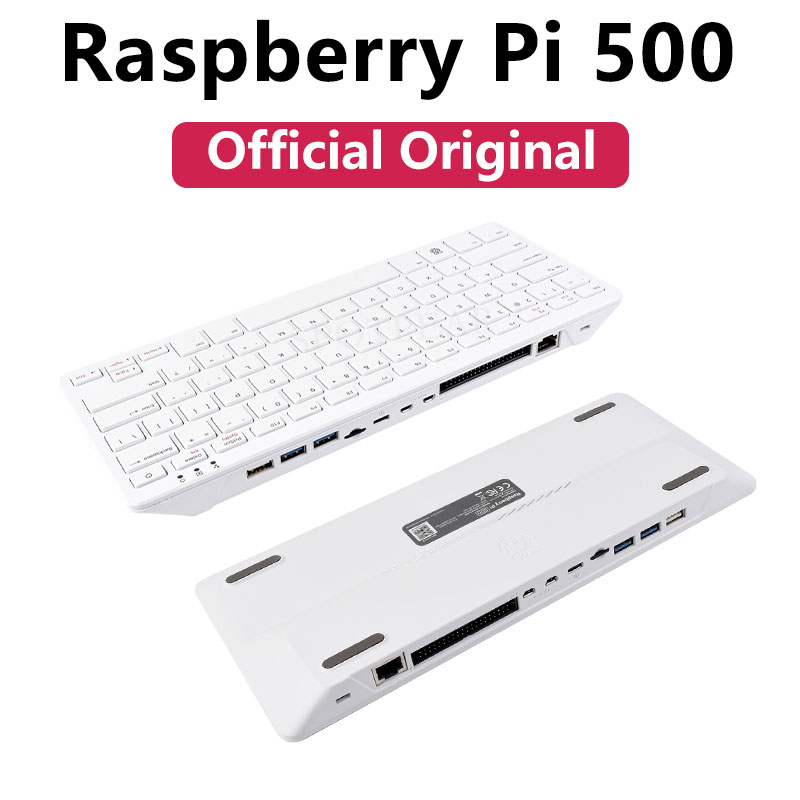 Raspberry Pi 500 (US) refined personal computer.built into a high-quality Keyboard