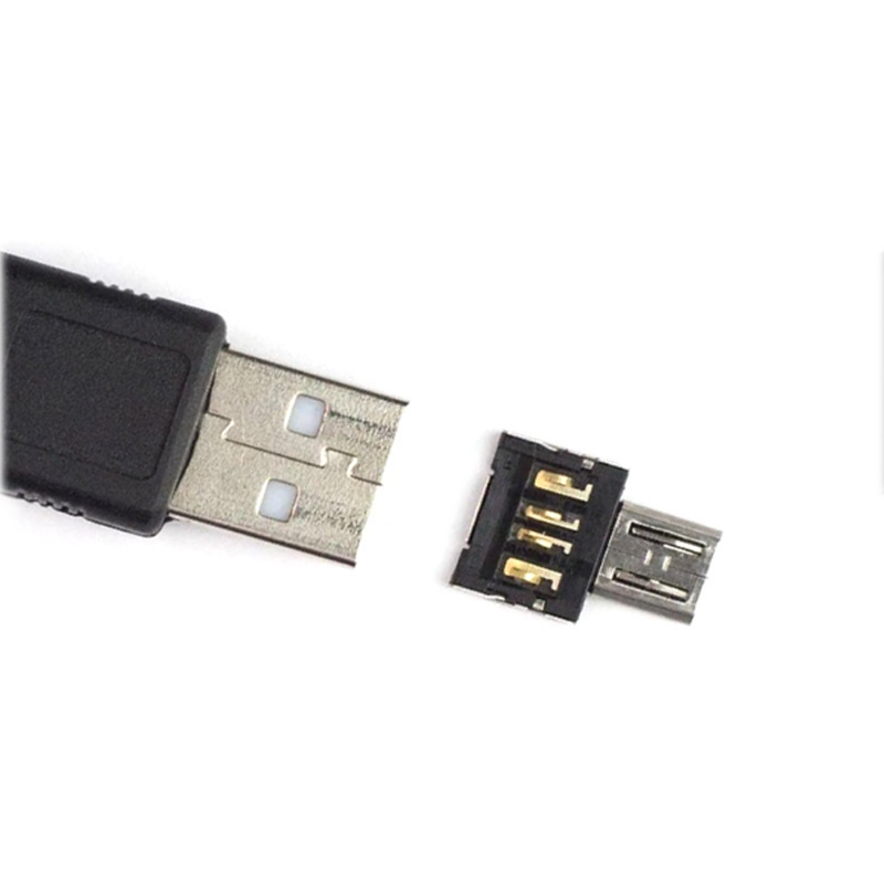 Raspberry Pi Zero W/ WH USB To Micro USB OTG Small shim