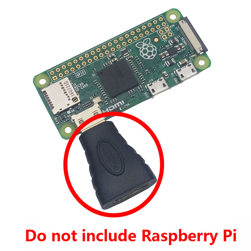 Raspberry Pi mini HDMI to HDMI Adapter