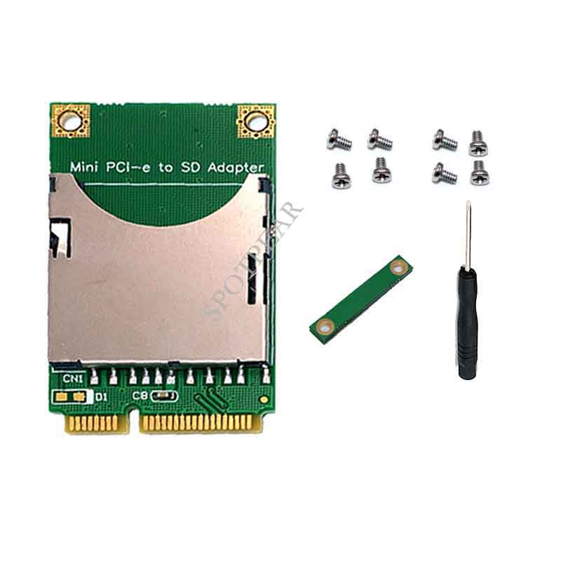 SD card adapter board Mini PCI-e to SD adapter card Mini PCI-e 52PIN interface module 
