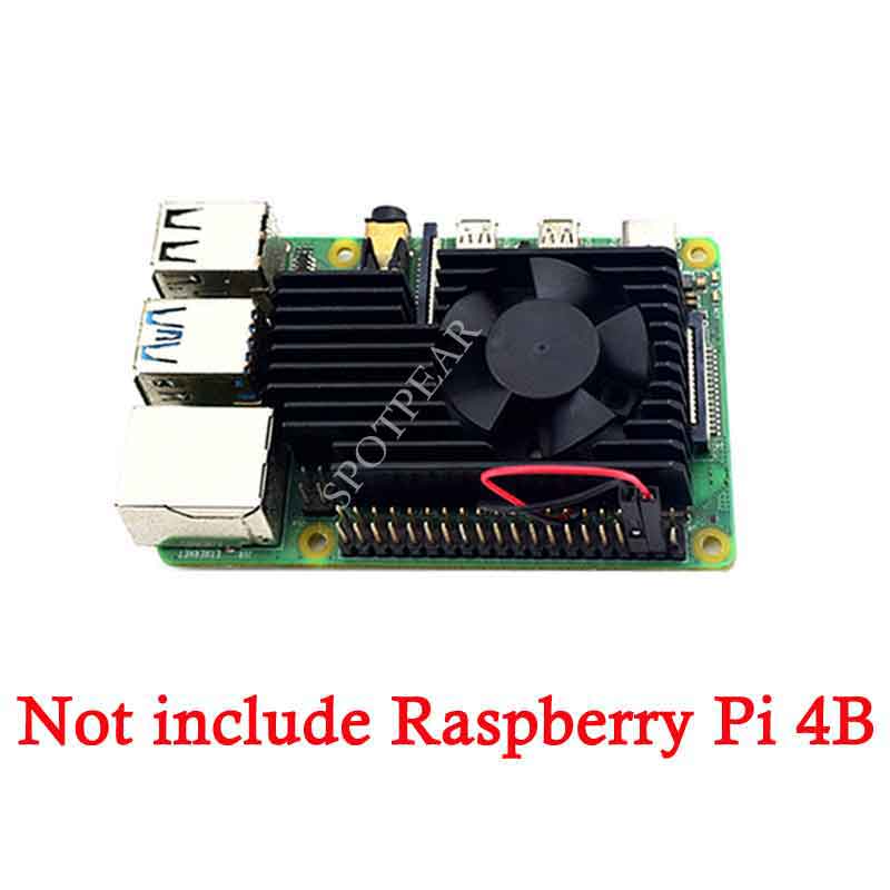 Raspberry Pi 3B/3B+/4 Model B Aluminum Heatsink