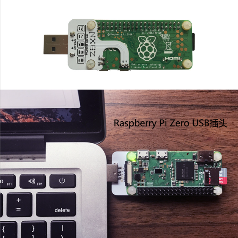 Raspberry Pi Zero USB Quick plug model PI0 W USB Adapter Connector Board need soldered by yourself