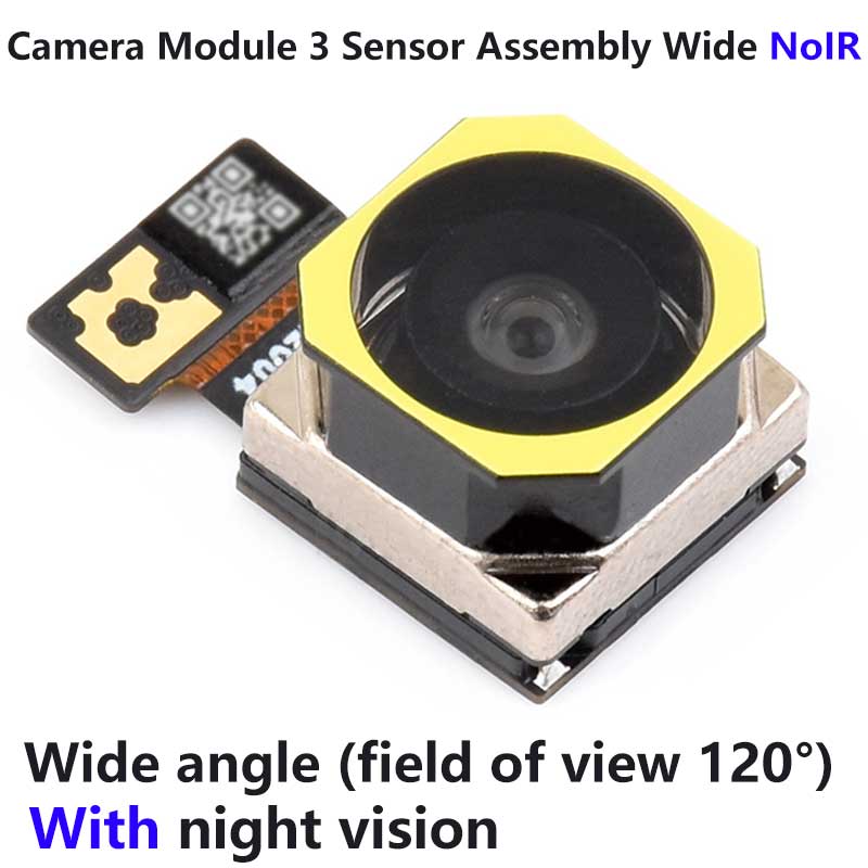 Raspberry Pi Camera Module 3 Sensor Assembly IMX708 Official Original 11.9MP Camera