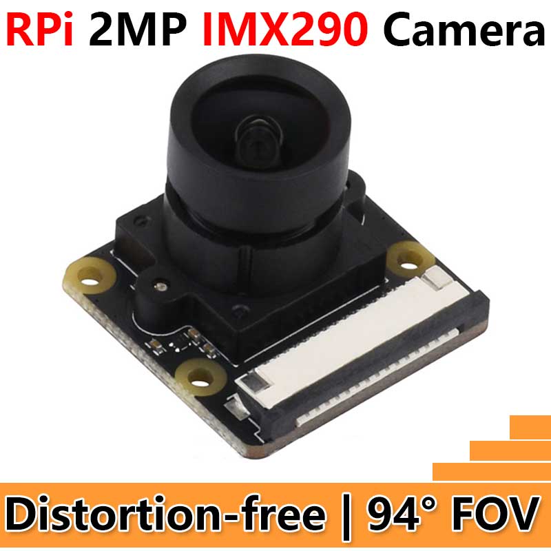 Raspberry Pi Camera Module 2MP IMX296 Distortion Free Excellent Low Light Performance