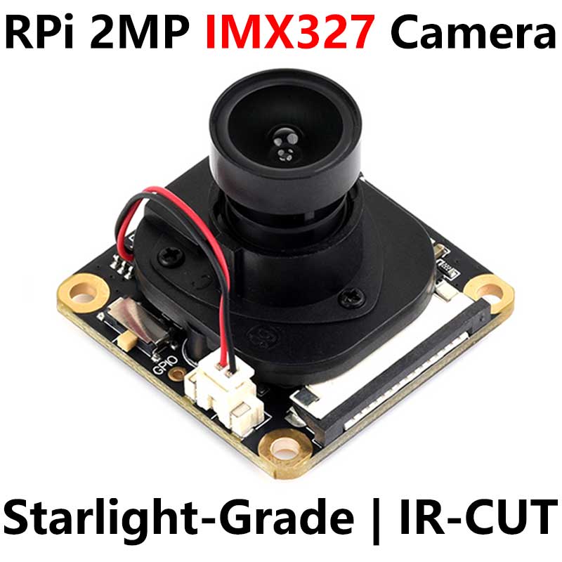 Raspberry Pi IR-CUT 2MP Camera with IMX291 Starlight Sensor
