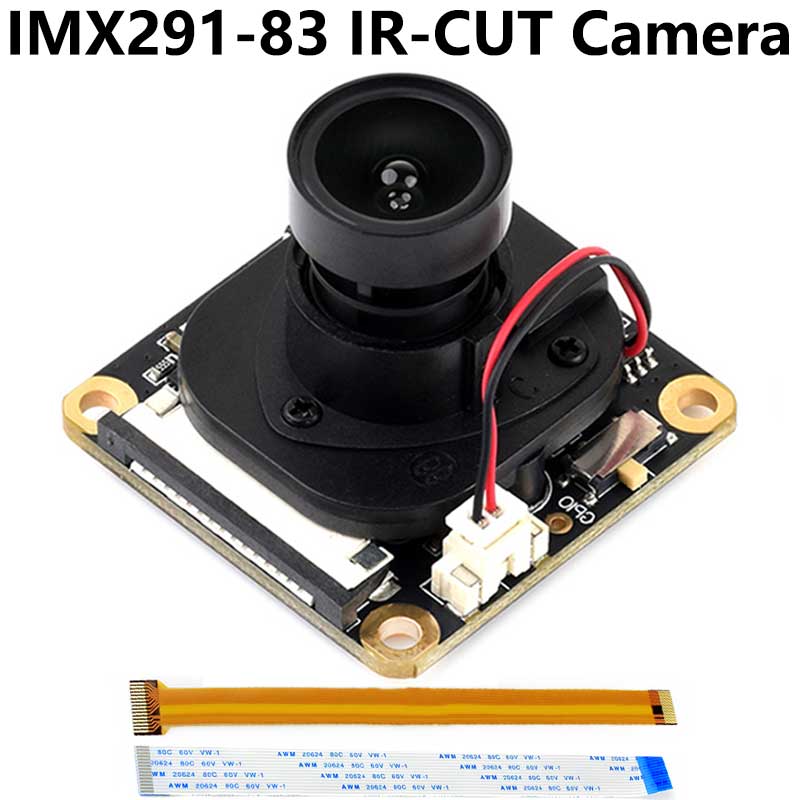 Raspberry Pi IR-CUT 2MP Camera with IMX291 Starlight Sensor