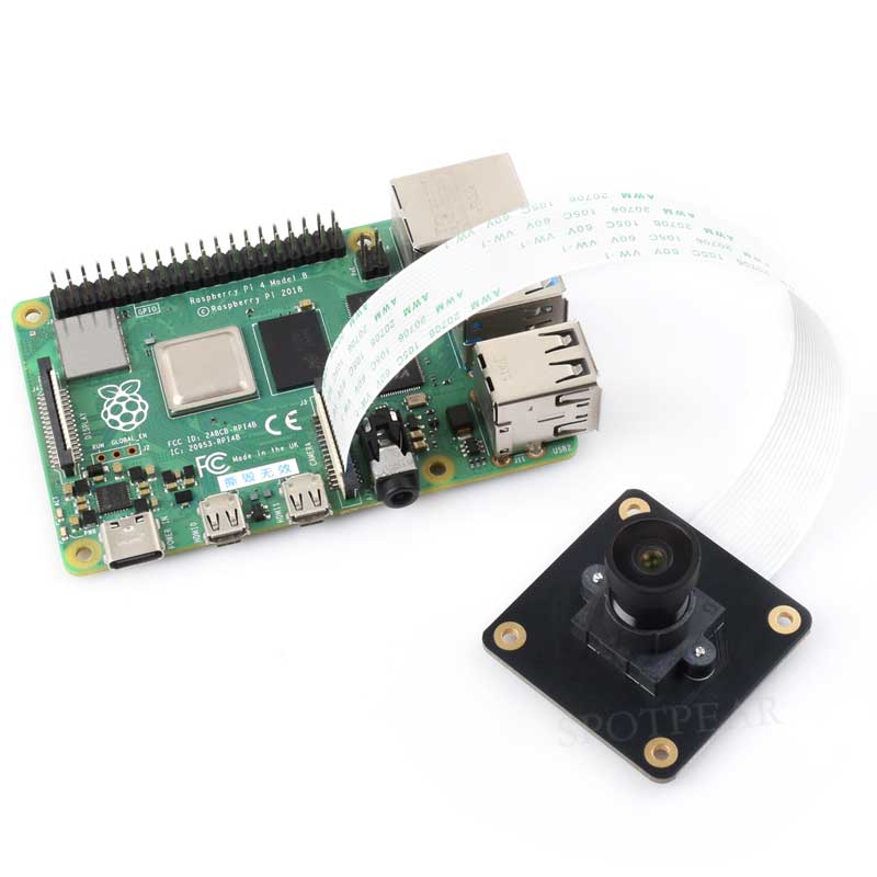Raspberry Pi Global Shutter Camera 1.6MP Sony IMX296 Monochrome