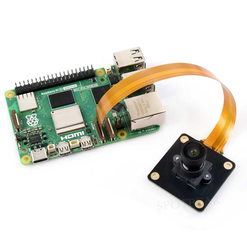 Raspberry Pi Global Shutter Camera 1.6MP Sony IMX296 Monochrome