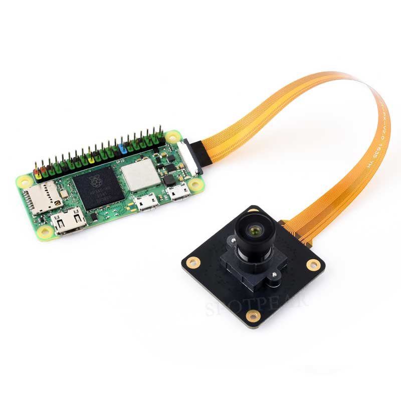 Raspberry Pi Global Shutter Camera 1.6MP Sony IMX296 Monochrome