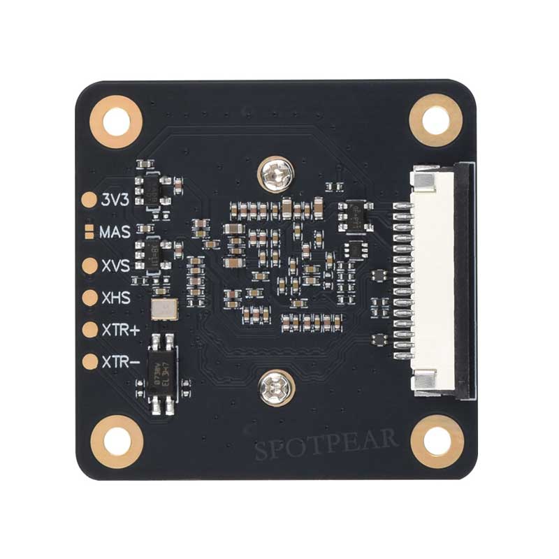 Raspberry Pi Global Shutter Camera 1.6MP Sony IMX296 Monochrome