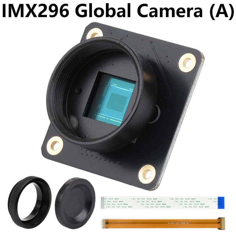 Raspberry Pi Camera 1.6MP IMX296 Global Shutter Ideal for Fast Motion Photography
